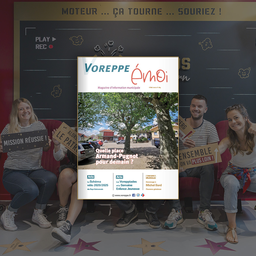 Studios PopCorn dans le magazine de la ville de Voreppe