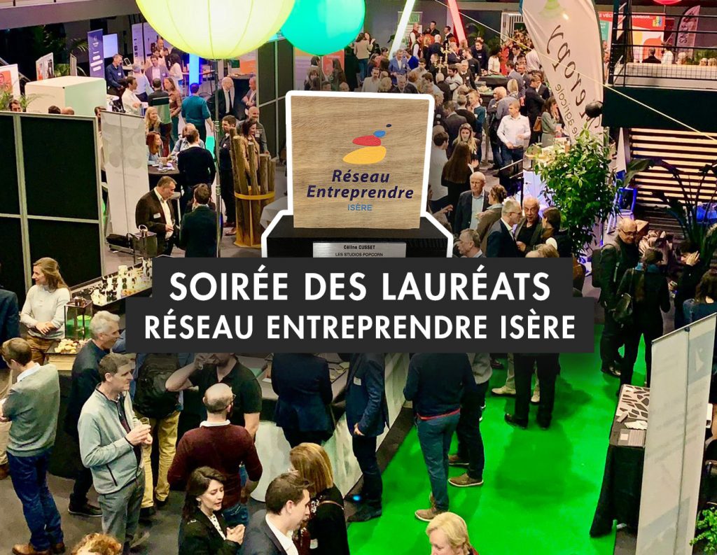 Soirée des lauréats du Réseau Entreprendre Isère